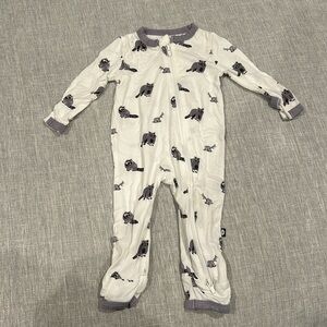 Kyte Baby Racoon Zipper Romper